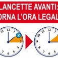 Giornate più lunghe e quella sensazione di primavera inoltrata. Tra stanotte e domenica prossima torna l’ora legale. Alle 2 di domani, domenica 25 marzo, le lancette andranno portate avanti di un’ora: fino alle...