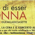 orna L'ARTE DI ESSER DONNA - Trascorri l'8marzo al PALAB a Palermo. Arte, musica, cibo, testimonianze ! Che tu sia una Donna o vuoi celebrarla fallo con noi al PALAB! ----- Elisa Martorana Maria Grazia Pillitteri Lidia Vivoli Marianna Piazza Valentina Cicirello