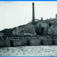 Nella foto stabilimento Zolfi Mormino , bombardamento 12 o 13 luglio 1943. Ph . Pasquale Mormino .