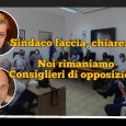 Noi rimaniamo consiglieri di opposizione