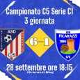 Il  Ficarazzi di Mister Marsala perde contro L’Atletico Monreale che continua a vincere e convincere.  La compagine ficarazzese gioca bene per i primi dieci minuti riuscendo a passare in vantaggio con Poma, ma...